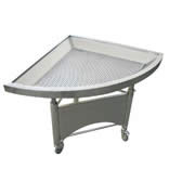 304不锈钢转角冰鲜台